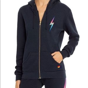 Aviator Nation Lightning bolt zip up